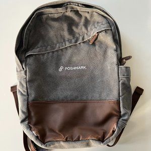 Poshmark Logo Backpack Gray EXCLUSIVE